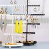 Boîtes de rangement, support de boucles d'oreilles simples, présentoir de bijoux, boucles d'oreilles, colliers, bagues