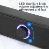 4D Surround Soundbar Bluetooth 5.0 Bilgisayar Hoparlörleri Kablolu Stereo Subwoofer Ses Çubuğu Dizüstü Bilgisayar PC Ev Tiyatrosu TV AUX Hoparlör