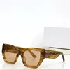 Lunettes de soleil pour femmes et hommes été TY7187U style UV400 lunettes rétro à monture complète avec monture