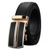 WOWTIGER MEN MAND AUTORY Automatic Buckle Leather Designer Male Male Belt Belt Weist Belts for Men Ceinture Homme Cinturon 240320