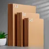 Kraft Paper Notebook Planer Planner Notepad Książka Vintage Soft Copybook Daily Memos Journal School Supplies