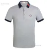 2024 Nouveaux polos pour hommes de haute qualité T-shirts classiques à manches courtes 2022 Coton d'été brodé T-shirt de luxe Nouveau polo de créateur High Street