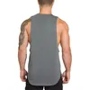 Mens Bodybuilding Tank Top Gym Fitn Sleewel T Shirt Male Cott Brand Clothing Fi Singlets Running Vest Undertröja M7WX#