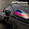 40W USB Cクイック充電器高速充電デュアルPDタイプCウォールチャージャーアダプターEU US UK SAMSUNG S24 IPHONE 15 Xiaomi携帯電話充電器