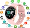 Frauen Smart Watch Armbänder Echtzeit Wettervorhersage Aktivität Tracker Herzfrequenz Monitor Sport Damen Männer Für Android IOS1968936