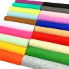 Materiał 7 Pakiet z bułki miękki materiał filcu niezatknie Filc Szycia do DIY Doll Crafts Pluszowy wystrój zabawki ręcznie robiony materiał wielokolorowy 20*90 cm