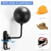 Racks 1/2PC Wallmounted / Floorstanding Bike Helmet Holder Home Motorcycle Helmet Rack Cap Hat Display Storage Rack Hanger for Coats