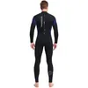 Dames Zwemkleding 3 mm neopreen Zwart gesplitst wetsuit Heren Lange rugrits Surf Eendelig Zwemmen Paarpak Onderwater Warm