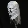 Maschere Maschera da zombie di Halloween Maschera spaventosa per feste a testa intera Maschera per cosplay di casa stregata Puntelli horror