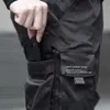 ribbs Harem Joggers Men Cargo Pant Streetwear 2023 Hip Hop Casual Pockets Track Pants Male Harajuku Fi Trousers Sweatpant V60G#