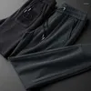 Męskie spodnie High End Brand Personalizowane żakardowe swobodne dla luksusowych mody wszechstronne luźne i oddychające letnie sporty