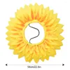 Decorative Flowers Elegant And Delicate Sunflowers Headwear For Dance Parties Reusable Flexible Polyester