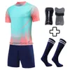 Adulto crianças conjuntos de camisas de futebol dos homens meninos kit de futebol esporte roupas survetement uniformes de futebol feminino treino de futebol 240314