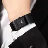 OUPAI carré hommes montre affaires étanche Quartz noir céramique poignet mâle Relogio Masculino hodinky erkek kol saati 210609255t