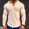 Herren Hoodies Frühling und Herbst Langarm Hoodie Kapuzenpullover Top Outdoor Shirt Lavendel Reißverschluss