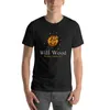 Nouveau Will au cas où je le ferais Wood Logo Band T-Shirt kawaii vêtements T-shirts vierges T-shirts noirs T-shirts pour hommes cott f30o #