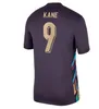 24 25 koszulka piłkarska Bellingham Rashford Kane 2024 Euro Cup 2025 Drużyna narodowa koszulka piłkarska dom Białe odejście mężczyzn Kit Kit Kit Saka Rice Foden S-4xl