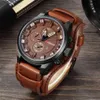 CURREN Top Brand di lusso Orologi da uomo Orologi maschili Data Sport Orologio militare Cinturino in pelle Quarzo Affari Orologio da uomo Regalo 8225 21040317w