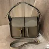 Bolsa de couro de marca TCase Saco de ombro de moda Luxury Crossbody Designer de moda Bolsa de luxo de luxo e delicados bolsas de embreagem tofu saco de grande capacidade Design exclusivo