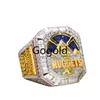 Luxe 2023 Nuggets Championnat Bague Designer 14K Or JOKIC Team World Basketball Champions Anneaux Pour Hommes Femmes Diamant Bijoux