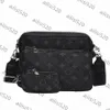 Sac de verrouillage Sac à bandoulière Sac de messager design pour hommes Sac à bandoulière en relief Sac de messager Sac à main de luxe Sac à main à bandoulière Sac à main M46246