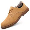 Casual Shoes Autumn Winter Warm Plush Men Outdoor England Trend Male Suede Oxford Wedding Leather Dress Office Work