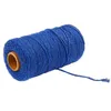 Przędza 100m linowa skręcona kord 100% bawełniana kolorowa sznur sznur sznurek gwint kropla dostawa odzież tkanina ot1tj