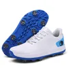 HBP Chaussures de golf classiques d'usine sans marque Semelle extérieure en caoutchouc en cuir Spikes Chaussures de golf pour hommes