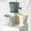 Plantadores potes criativo resina vaso de flores nórdico simples planta verde carnudo engrossado vasos de plástico 240325