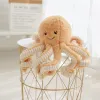 Cuscino carino polpo cuscino cuscino a sospensione peluche cuscino peluche giocattolo morbido divano animale divano animale decorazioni per animali creativi bambini piccoli regali