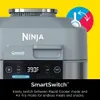 Ninja SF301 Speedi Rick Cooker and Air Fryer, Capacidade de 6 litros, 12 1 função, pode vapor, assar, grelha, fritar, ensopado lento, sous vide, etc., 15 minutos de rápido