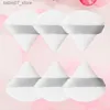 Sponges Applicators Cotton Two soft triangle powder puffs facial sponge puffs foundation make-up powder puffs washable beauty puffs tools Q240325