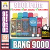 Original Bang Digital Box BC9000 9K Puff 9000 9K Rechargeable Disposable Vape E Cigarette Pen With 16ml Prefilled 550mAh Battery pyne pod boost