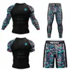 Cody Lundin UV Protecti Surf Shirt Training Spats Leggings R Guard Sets Costume à séchage rapide pour hommes avec vêtements UV Compri 48ZZ #
