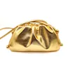 Hobo geweven designer clutch bag tote Mini buideltas dames heren schouder geweven wolk zelfs Spiegelkwaliteit Goud wit Luxe handtassen make-up mode crossbody tas