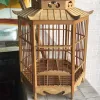 Nests Wooden Carrier Parrot Bird Cages Canary Luxury Bird Cages Budgie Park Voladera Para Pajaros Jaulas Birdhouse Outdoor WZ50BC