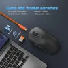 Kysona M600 Black PAW3395 اللاسلكي ألعاب Esports Mouse 55G 26000DPI 6 أزرار البصرية PAM3395 فئران الكمبيوتر للكمبيوتر المحمول 240314