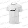 T-shirt da uomo 2023 Vendita calda T-shirt ad asciugatura rapida per uomo girocollo corto slved oversize moda casual estate nuovo strt sport fitne T240325