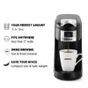 1pc Chulux Single Serve Coffee Maker Fast Brewing Hine with Pods & Reusable Filter, Auto Shut-off, One Button Operation - Perfect for Hotel, Office, and Travel