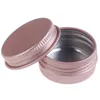 Storage Bottles 10Pcs 10ml Empty Aluminum Tins Screw Top Round Candle Spice With Lid Containers