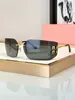 مصممة نظارة شمسية نساء نساء ضخم الفاخرة النظارات الشمسية المصممين Miui Lunette de Solel Mui Mui Sun Glasses اختياري Sonnenbrillen Gafas de Sol مع صندوق