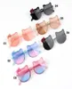 Kid Sunglasses Children Beach Sun UV 400 Boy Girl Round Accessory Cartoon Cat Love Heart Shape Sunscreen Eyewear Baby for Outdoor 4598537