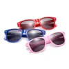 Lunettes de soleil 2024 Baby Color Lunettes pour enfants Lunettes Rétro Mode Lunettes pour garçons et filles