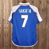 98 Japonia retro koszulki piłkarskie soma Akita Okano Nakata retro męs 1998 Drużyna narodowa Kawaguchi Home Away Bramkarz Long Sleeves Kazu Hattori Football Shirts