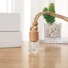 Car Hanging Glass Bottle Empty Perfume Aromatherapy Refillable Diffuser Air Fresher Fragrance Pendant Ornament LT867