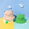 Chapeaux à larges bords Chapeaux de pêcheur Chapeaux à larges bords Chapeaux de seau Parent Enfant Chapeau de seau de grenouille Chapeau de pêche Panama Chapeau mignon de dessin animé Chapeau Bob pour hommes Chapeau de pêcheur de soleil en plein airC24326