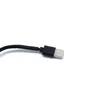 30 cm 4Pin -fläkt till USB -adapterkablar 4Pin Dator PC FAN Power Cable Connector Adapter PVC Connect Black