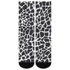 Kvinnors strumpor svart leopard strumpor kvinnliga djur tryck medium mjuk modern klättring anti slip mönster presentidé