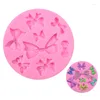 Baking Moulds Silicone Fondant Mold Knot Pastry Mould Chocolate Candy Cake Decorating Tool 1 Pc