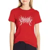 Polo da donna Carcosa Fan-Made Band Logo T-shirt Abbigliamento femminile Abiti vintage Top estivi T-shirt carine per le donne